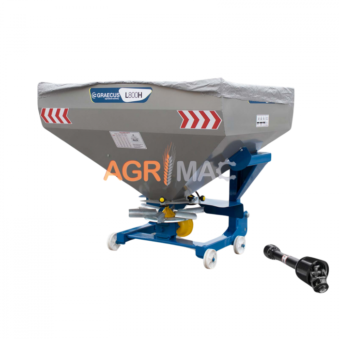 Distribuitor de îngrășăminte hidraulic și sărăriță L600H – 600L, 18-20m [1]