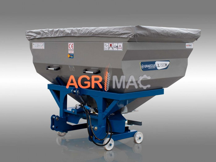 Distribuitor îngrășăminte cu 2 discuri și sărăriță hidraulică 2L1500H – 1500L, 18-20m [2]