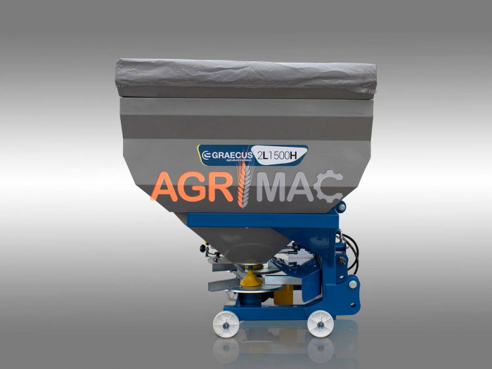 Distribuitor îngrășăminte cu 2 discuri și sărăriță hidraulică 2L1500H – 1500L, 18-20m [3]