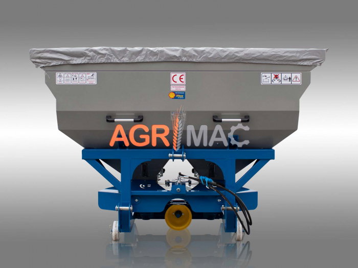 Distribuitor îngrășăminte cu 2 discuri și sărăriță hidraulică 2L1500H – 1500L, 18-20m [6]