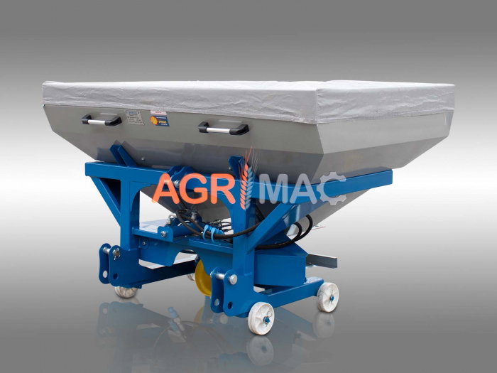 Distribuitor de îngrășăminte cu 2 discuri și sărăriță hidraulică 2L800H – 800L, 18-20m [2]
