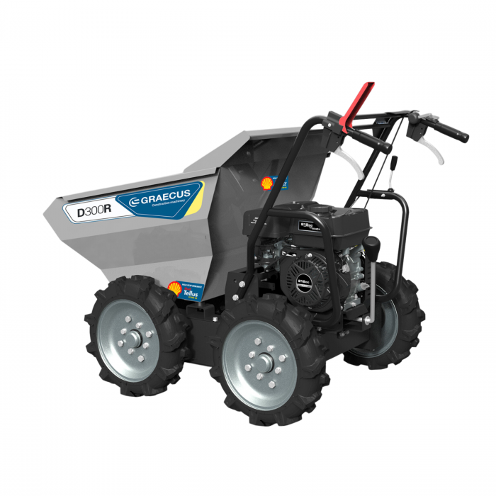 Dumper roaba, motor pe benzina de 6.5 CP , D300R Graecus [1]