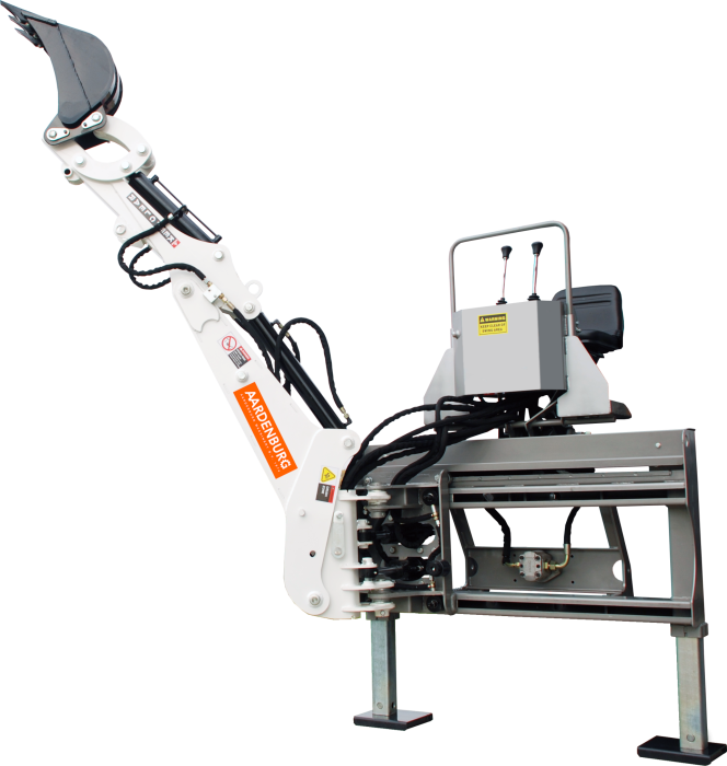 Miniexcavator hidraulic Epsilon pentru tractor priza de putere 540 rpm, adâncime 2250 mm [1]