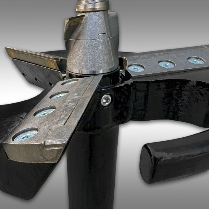 Foreză pentru bușteni Jansen JSK-500 - Freză de cioturi și rădăcini [4]