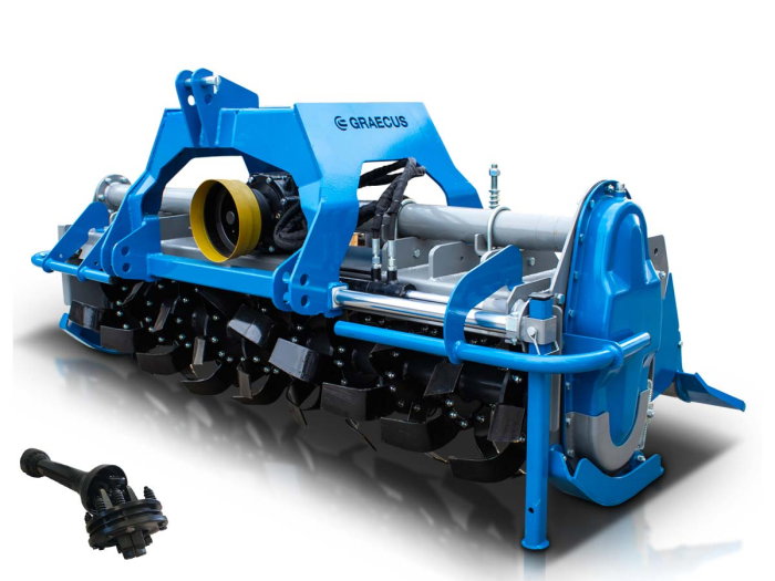 Freză profesională 1600 mm, transmisie 4 trepte [1]