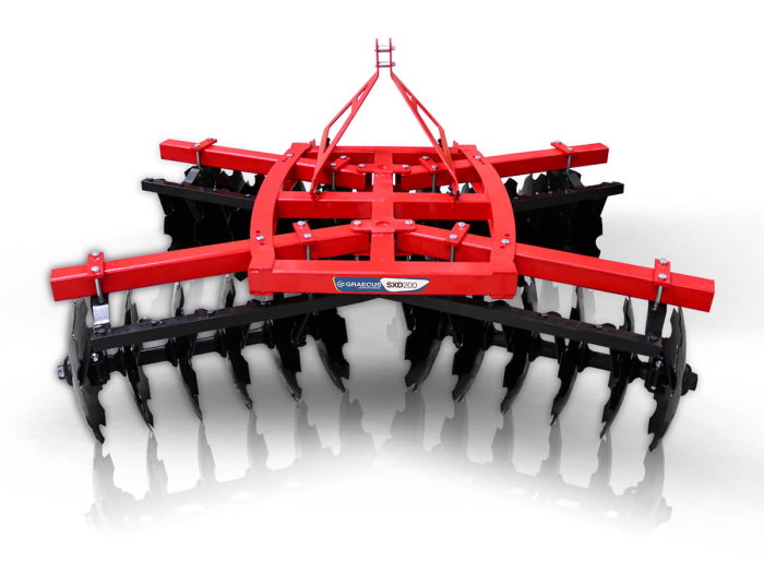 Grapă cu discuri în X, 16 discuri, 1600 mm [2]