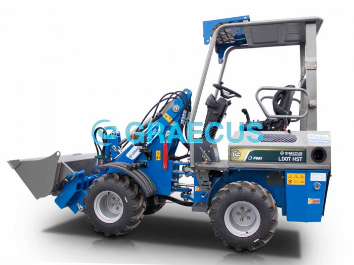 Încărcător Frontal LD07 HST, Motor Diesel Perkins 25 CP [11]