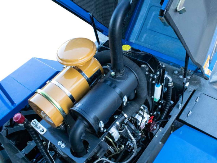 LD23 Cab – Încărcător frontal articulat 4×4, motor 75 CP, cabină climatizată, 2300 kg sarcină, cupă 2050 mm [19]