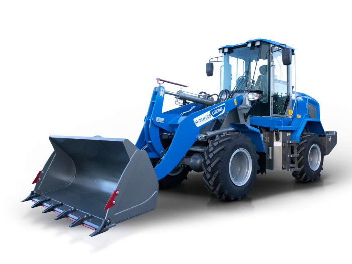 LD23 Cab – Încărcător frontal articulat 4×4, motor 75 CP, cabină climatizată, 2300 kg sarcină, cupă 2050 mm [3]