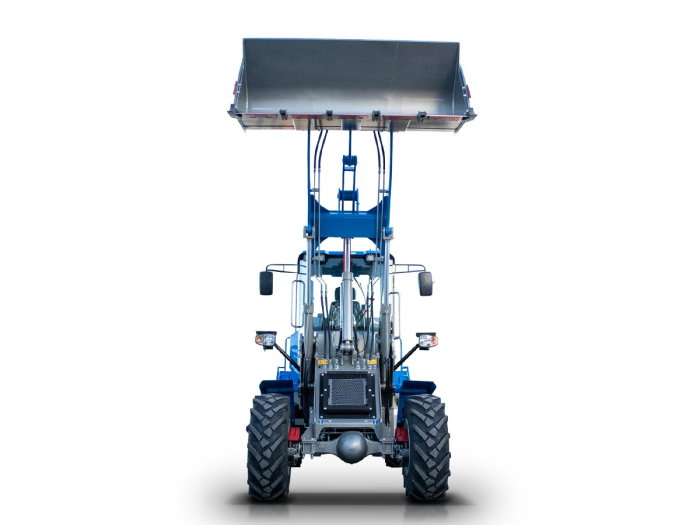 LD23 Cab – Încărcător frontal articulat 4×4, motor 75 CP, cabină climatizată, 2300 kg sarcină, cupă 2050 mm [7]