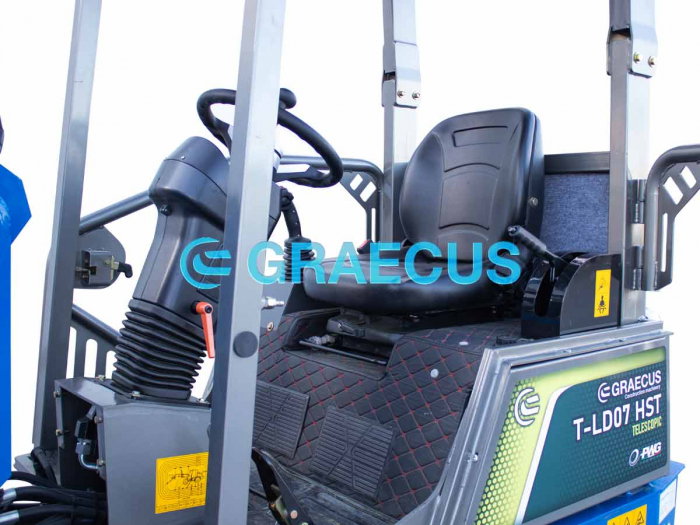 Încărcător Frontal Telescopic T-LD07 HST, Motor Diesel Perkins 25 CP [14]