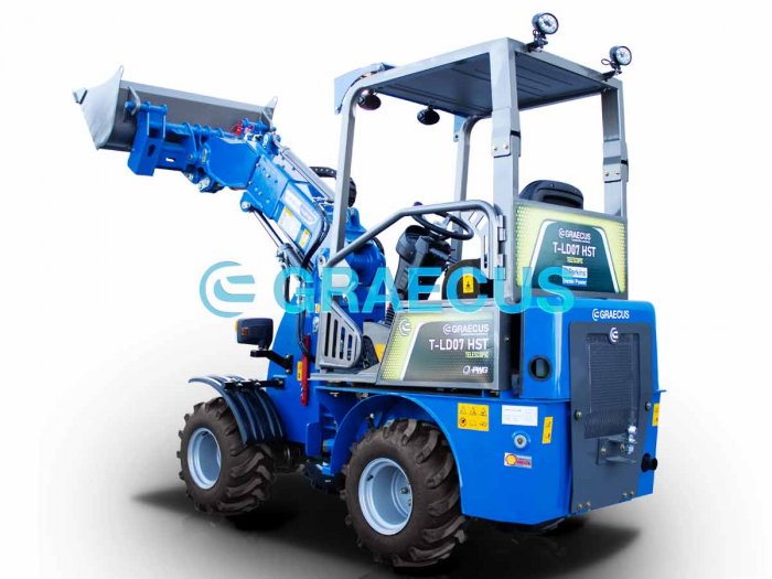 Încărcător Frontal Telescopic T-LD07 HST, Motor Diesel Perkins 25 CP [9]