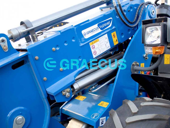 Încărcător Frontal Telescopic T-LD10 HST, Motor Diesel Kubota 33 CP [19]