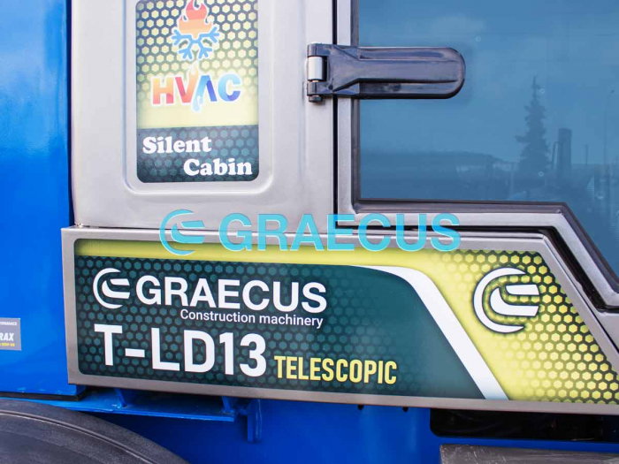 Încărcător Telescopic Frontal T-LD13, Greutate 3.6 Tone, Motor Diesel Yunnei 51 CP [38]