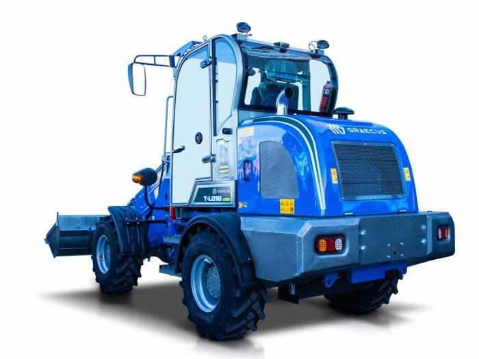 Mini încărcător frontal telescopic 60 CP, 2800 kg [7]