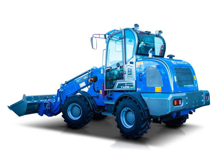 Mini încărcător frontal telescopic 60 CP, 2800 kg [9]
