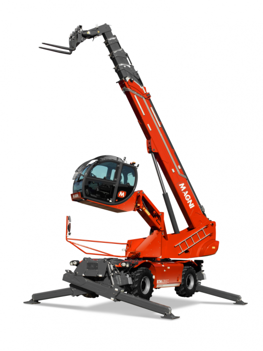 Magni RTH 6.31 EC – Încărcător Telescopic Tip Manitou 30,8 m, Cabină Elevabilă + Înclinabilă, Motor Volvo 218 CP, 6T [1]