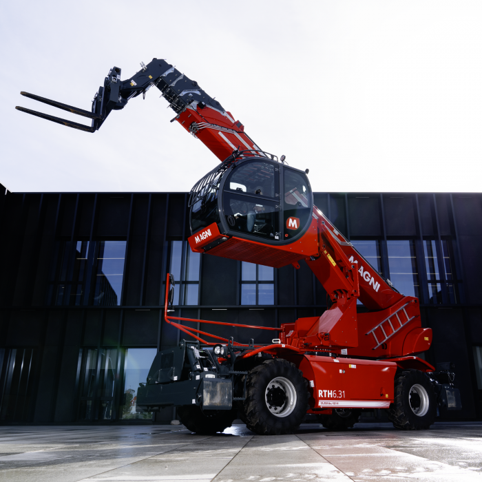 Magni RTH 6.31 EC – Încărcător Telescopic Tip Manitou 30,8 m, Cabină Elevabilă + Înclinabilă, Motor Volvo 218 CP, 6T [2]