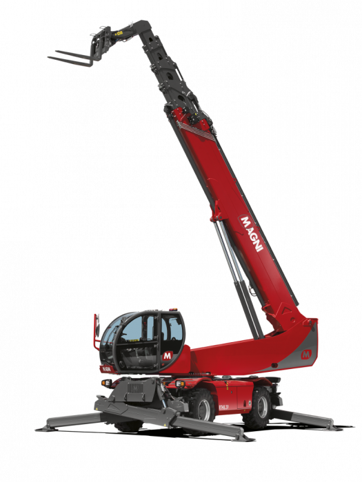 Magni RTH 8.39 – Încărcător Telescopic Tip Manitou 38,8 m, 8 T, Motor Volvo 238 CP [1]