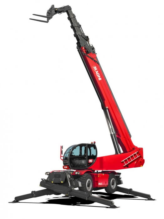 Magni RTH 6.51 – Încărcător Telescopic Tip Manitou 51 m, 6T, Motor Volvo 238 CP, Stabilizatori Foarfecă [1]