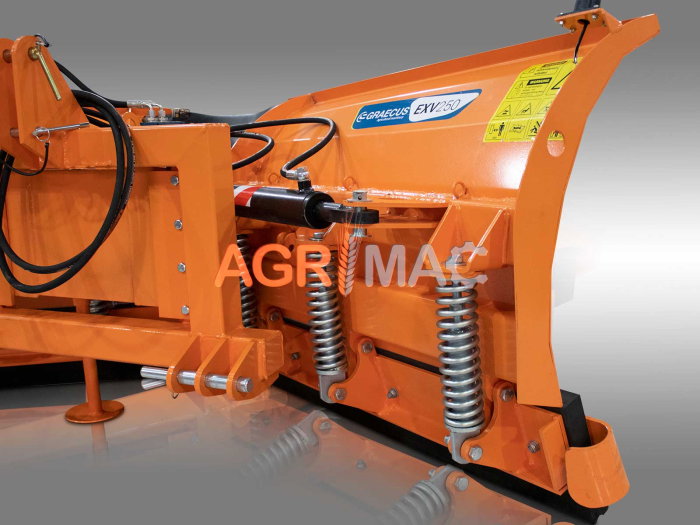 Lamă de deszăpezire hidraulică 2540 mm pentru tractor 50–90 CP [11]