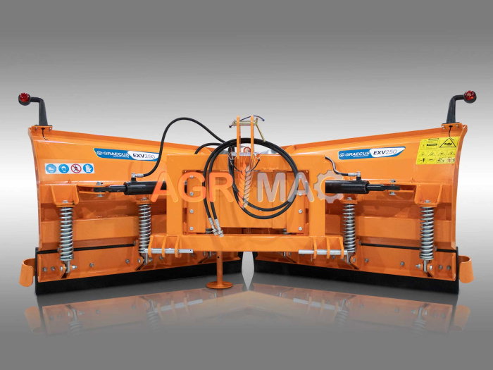 Lamă de deszăpezire hidraulică 2540 mm pentru tractor 50–90 CP [8]