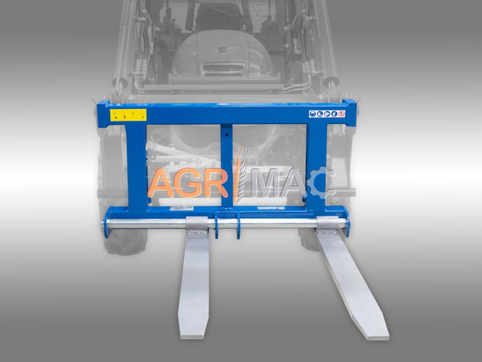 Lame stivuitor EHF700, 700 kg, Euro, lame pliabile [7]