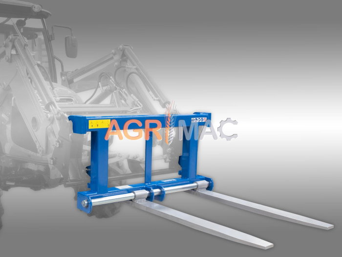 Lame stivuitor EHF700, 700 kg, Euro, lame pliabile [4]