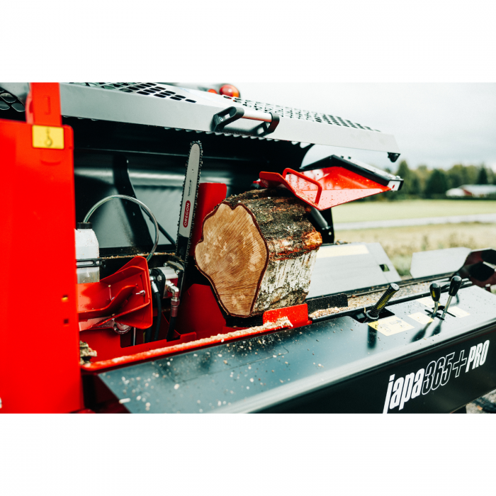 Linie de tăiere și despicare lemne Japa 365+ PRO Finlanda – Motor electric 7.5 kW [25]