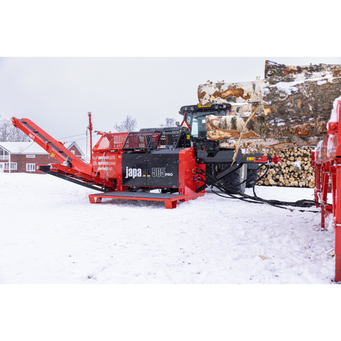 Japa® 505 PRO  D – Linie tăiere‑despicare lemne Ø 50 cm, 16 t, motor 25 cp diesel Kubota [22]