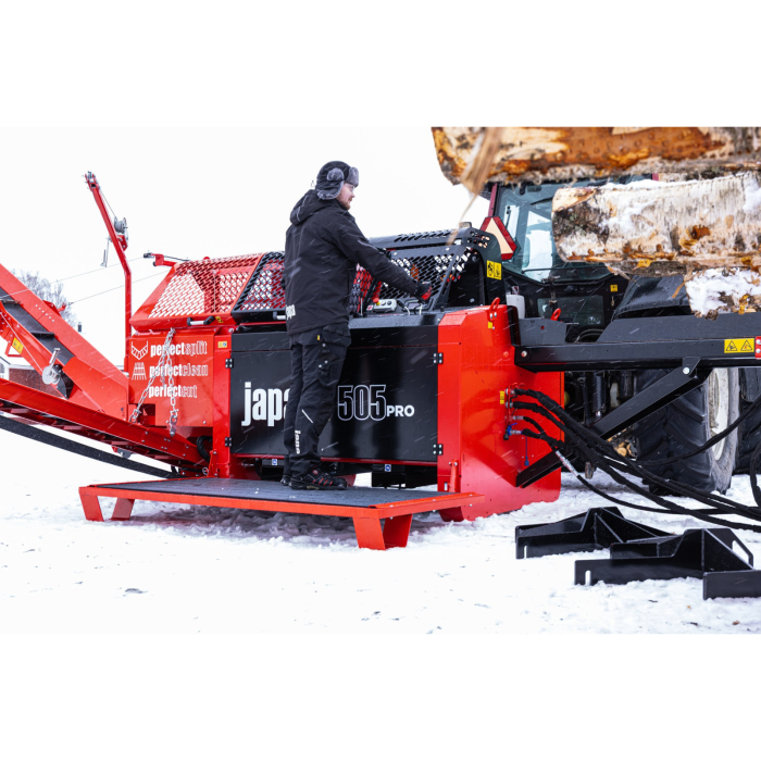 Japa® 505 PRO  D – Linie tăiere‑despicare lemne Ø 50 cm, 16 t, motor 25 cp diesel Kubota [20]