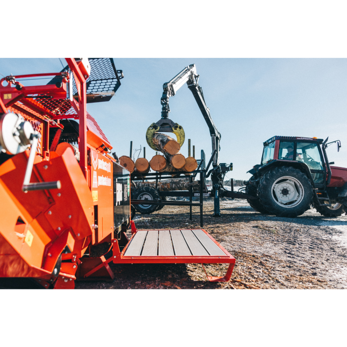 Japa 405 TRE – Linie tăiere & despicare lemn cu motor 10 kW + PTO tractor, Perfect Split™ & Clean™, 12,5 tone [4]