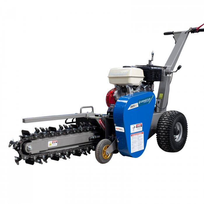 Masina de sapat santuri SKX60, 15 CP, adacime sapare maxim 60 cm Graecus [1]