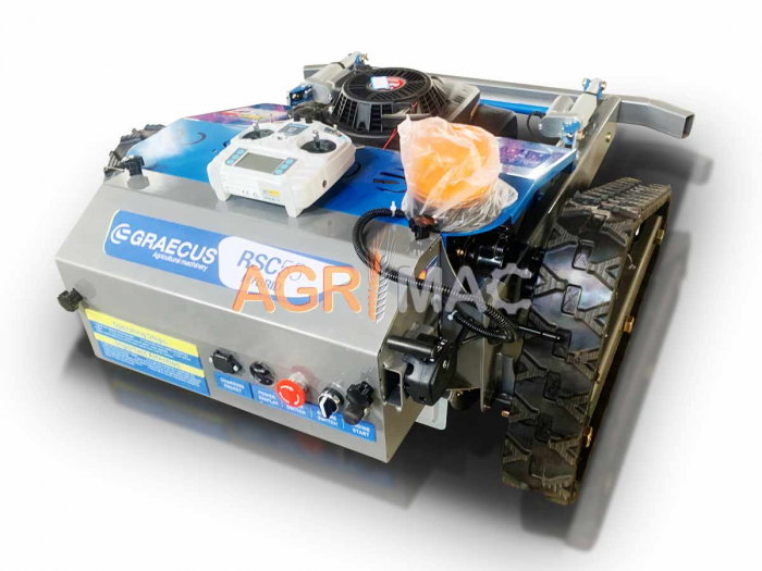 Maşină Tuns Iarbă Şenilată Telecomandă 55cm , distanta 150 m [3]