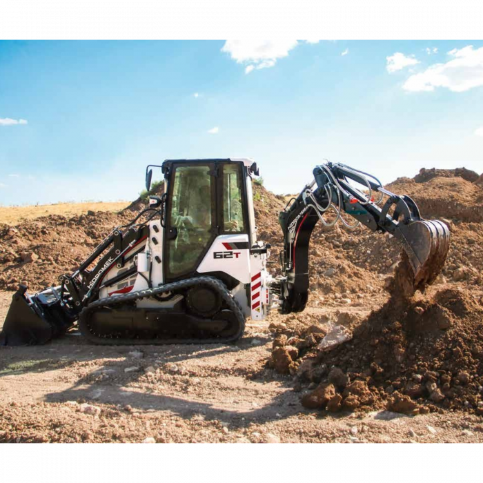 Buldoexcavator Hidromek HMK 62 T – 65 CP, 5 tone, motor Kubota, pe șenile [2]