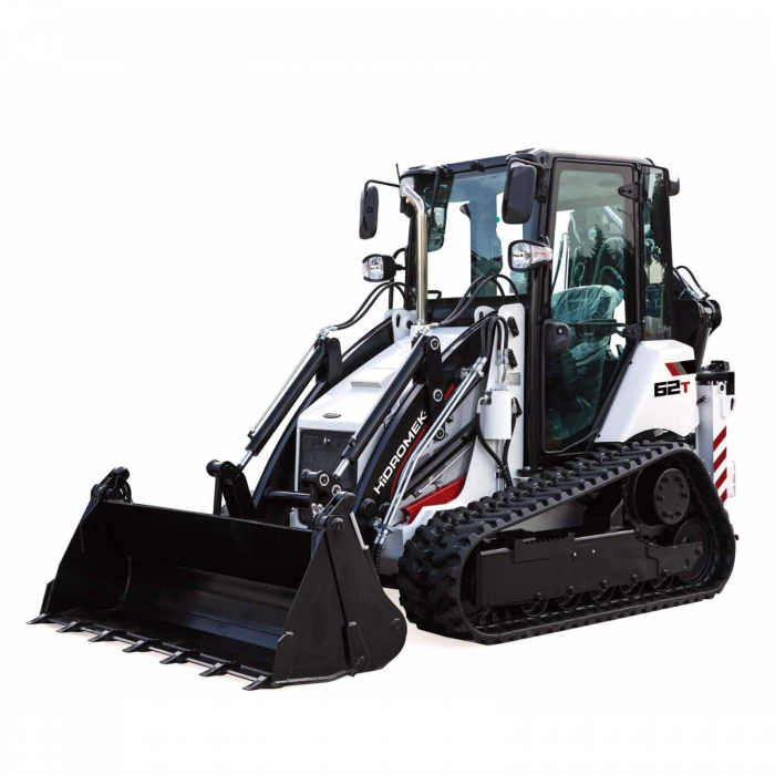 Buldoexcavator Hidromek HMK 62 T – 65 CP, 5 tone, motor Kubota, pe șenile [1]