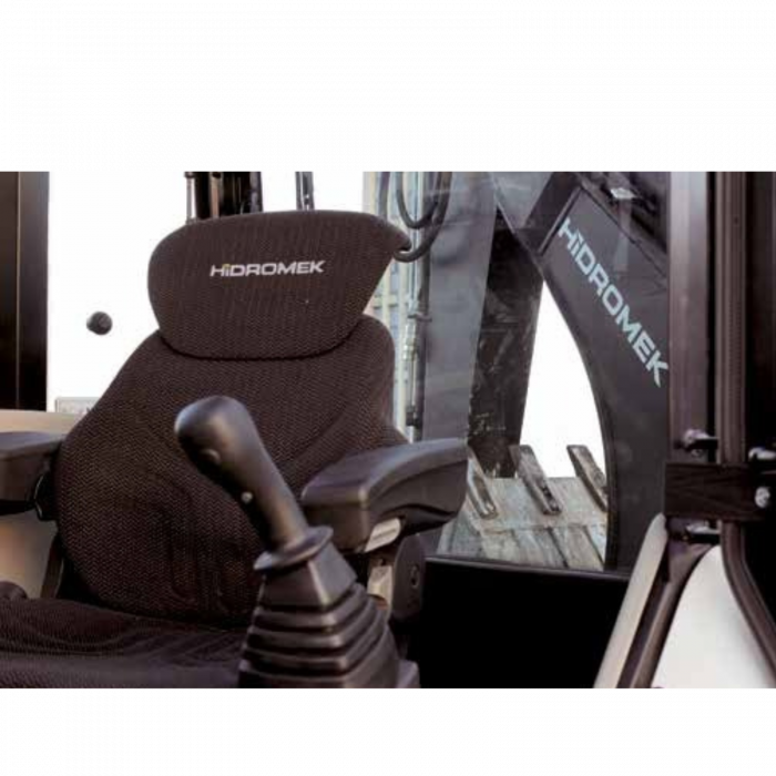 Mini Buldoexcavator cu roti Hidromek, 5 tone, motor Kubota 65 cp, AC, HMK 62 SS [5]