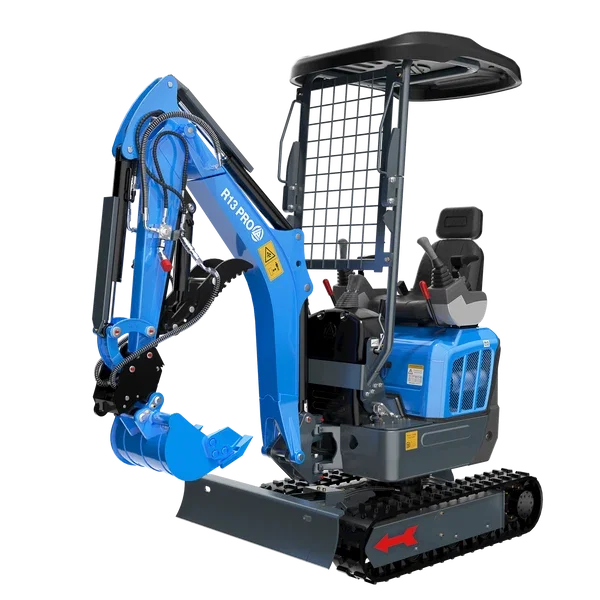 RIPPA R13 PRO – Miniexcavator profesional 1,3 tone cu motor Kubota [1]