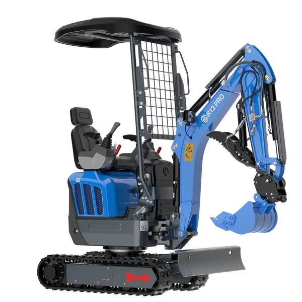 RIPPA R13 PRO – Miniexcavator profesional 1,3 tone cu motor Kubota [5]