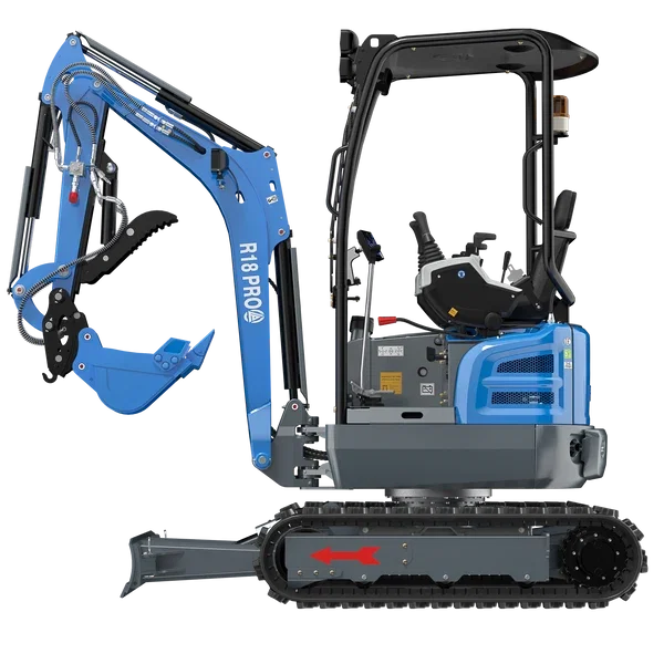 RIPPA R18 PRO – Miniexcavator profesional cu cabina 1,8 tone cu motor Kubota [5]