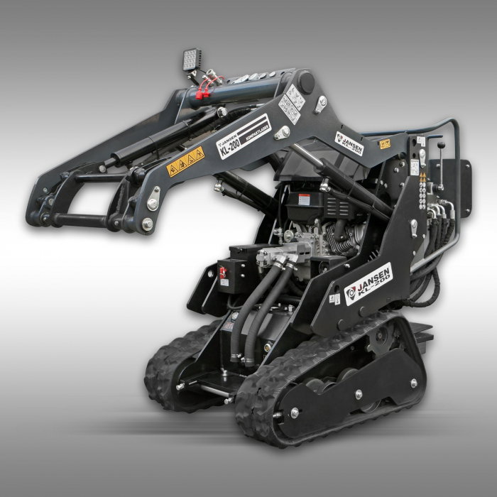 Încărcător compact pe șenile Jansen KL-200 [6]