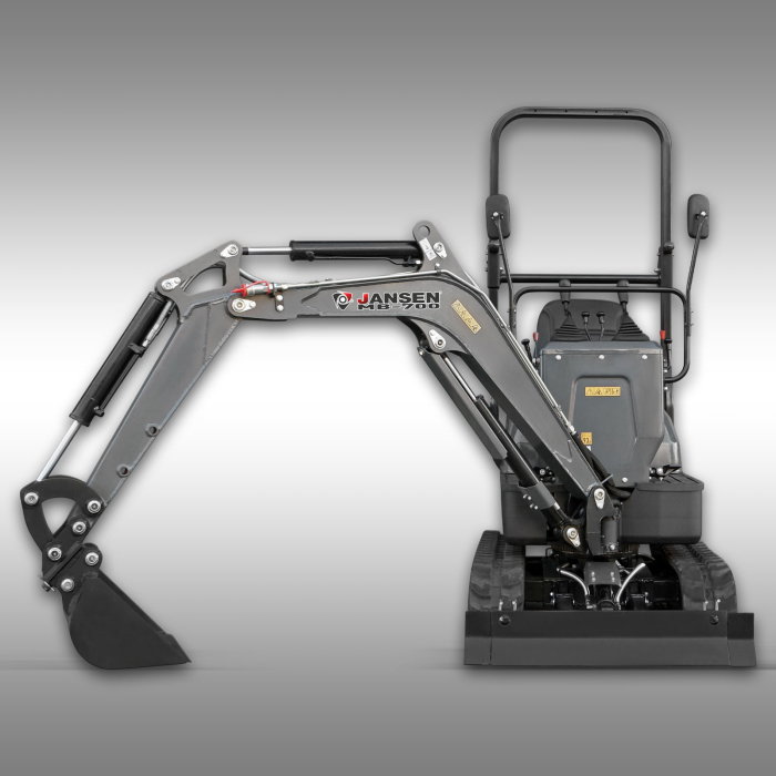 JANSEN MB-700 – miniexcavator 8.5 CP, compact [3]