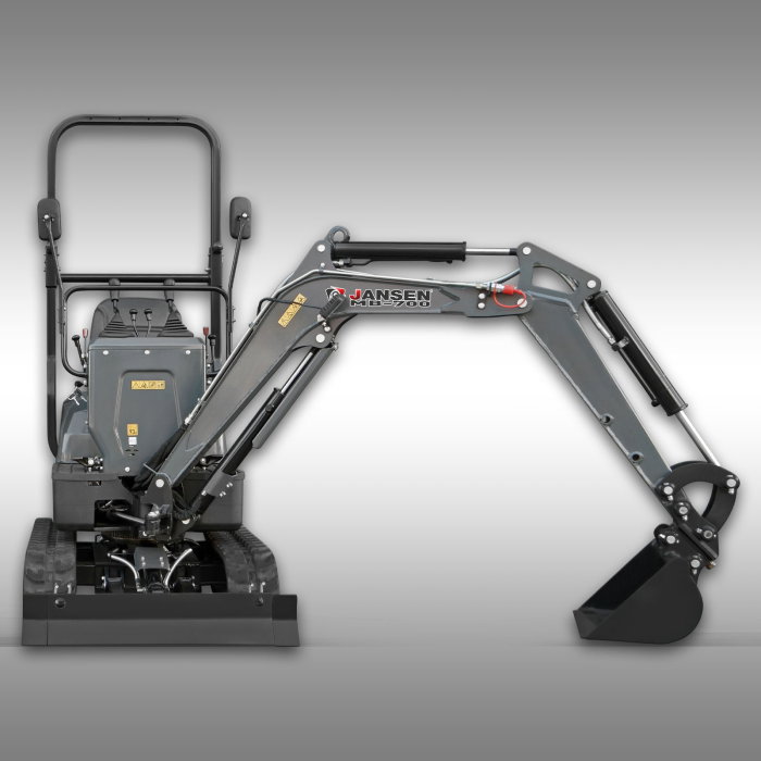 JANSEN MB-700 – miniexcavator 8.5 CP, compact [4]