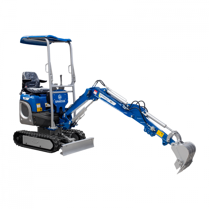 Miniexcavator EB10 10CP Motor KOOP KD192 Diesel | Graecus [1]