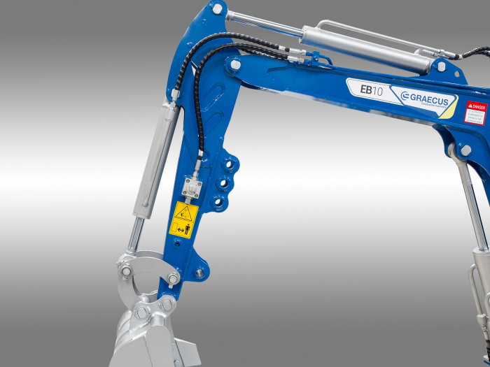 Miniexcavator EB10 10CP Motor KOOP KD192 Diesel | Graecus [8]