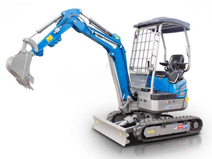 Mini Excavator cu Șenile Reglabile, 2 TONE, Motor Diesel KUBOTA D902 16 CP [1]