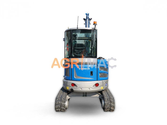 Miniexcavator EB40C-PRO – 4T, cabină A/C, motor Kubota Diesel, braț rotativ [6]