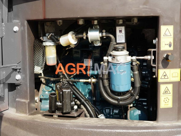 Miniexcavator EB40C-PRO – 4T, cabină A/C, motor Kubota Diesel, braț rotativ [8]