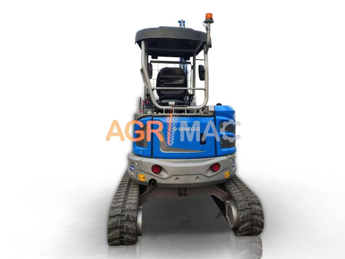 Excavator GRAECUS EB40-PRO, 4 tone, motor Kubota 34 CP, cupă 550 mm [4]