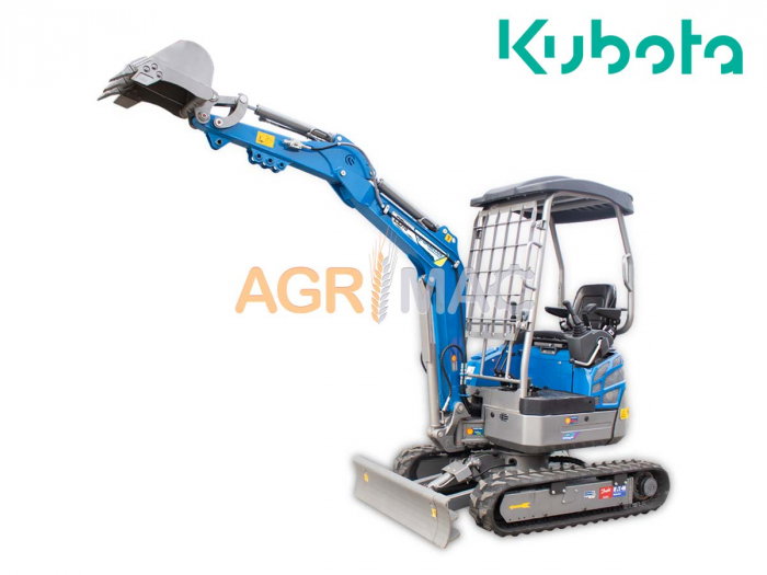 EB16-ADVANCED – Miniexcavator 1.6 T, Motor Kubota, Control Lateral, Cupă 400 mm [1]